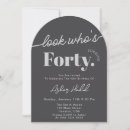 Search for look whos 40 invitations Adult