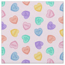 Search for candy heart fabric Hearts