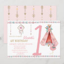 Search for dream catcher birthday invitations Tribal