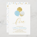 Search for 5th birthday invitations gold