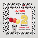 Search for dalmatian invitations Red