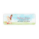 Search for rabbit return address labels Girl baby shower