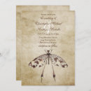 Search for dragonflies wedding invitations Pretty