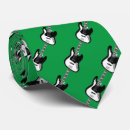 Search for bass guitar ties Black and white