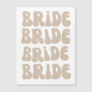 Search for magnetic hens party invitations Bride