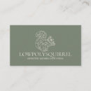 Search for squirrel business cards Pet