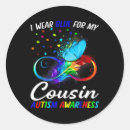 Search for my cousin stickers Support