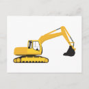 Search for kids postcards excavator