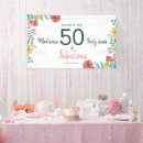Search for fabulous 50 birthday party banners 50 years old
