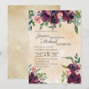 Search for burgundy and green wedding invitations Bride