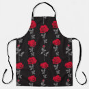 Search for red flower aprons Abstract