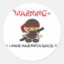 Search for funny ninja stickers Cool