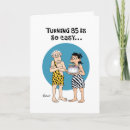 Search for funny 85th birthday cards Over the hill