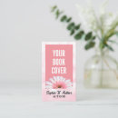 Search for book cover business cards Promotional