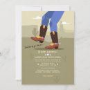 Search for hoedown invitations Cowboy boots