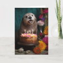 Search for otter birthday cards Celebration