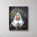 Search for virgin mary canvas prints Blessed
