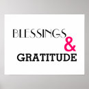 Search for gratitude posters Black