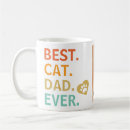 Search for cute puppy kitten mugs Cat dad