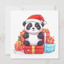 Search for panda christmas cards Wildlife
