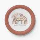 Search for boho baby shower plates Rainbow