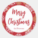 Search for red snowflake stickers Festive