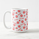 Search for peppermint candy mugs Snowflakes