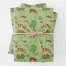 Search for cute animals wrapping paper Watercolor