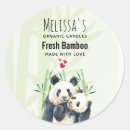 Search for love panda stickers Made with love