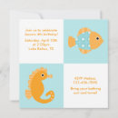Search for sea animal party invitations Boy