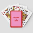 Search for pink playing cards Typography