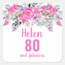 Search for 80th stickers 80 year old
