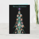 Search for new year christmas cards Black