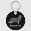 Search for border collie dog key rings Black