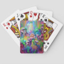 Search for psychedelic playing cards Vibrant