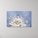 Search for nobody canvas prints White