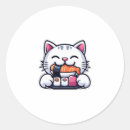 Search for funny sushi stickers Kitten