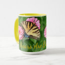 Search for eastern tiger swallowtail butterfly mugs Yellow