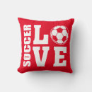 Search for soccer cushions pouffes Red