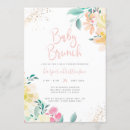 Search for glitter baby shower invitations Pink and gold
