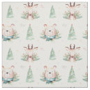 Search for whimsical christmas fabric Pine trees