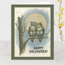 Search for owl halloween cards Full moon