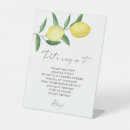 Search for lemon wedding signs Watercolor