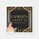 Search for roaring 20s napkins Geometric