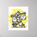 Search for bulldog canvas prints Cool
