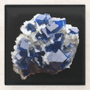 Search for blue crystal coasters Mineral