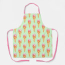 Search for strawberry long aprons Ice
