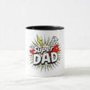 Search for dad super hero mugs Father