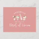 Search for maid of honour invitations Pink
