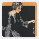 Search for the 1920s stickers Flapper